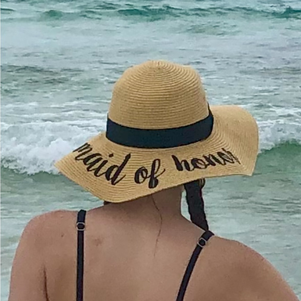 Maid of Honor Straw Hat